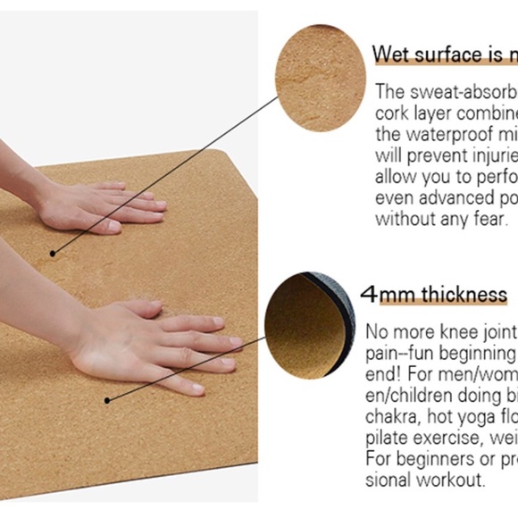 🇵🇹 Cork Yoga Mat 🇵🇹 (includes bag) - Picture 5 of 7